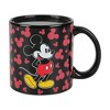 Disney Mickey Mouse Ears 16 Oz Black Heat Reactive Color Changing Ceramic Mug - 3 of 4