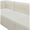 Meridian Furniture,Quincy Velvet Modular Armless Chair - 4 of 4
