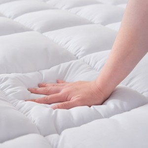 SUBRTEX Home Premium Mattress Pad - Extra Thick, 8-21" Deep Pocket, Soft Cooling Protector - 1 of 4