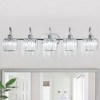 Rennnsan Arven 37" Hardwired 5 -Light Crystal Dimmable Contemporary Dimmable Vanity Light - 4 of 4
