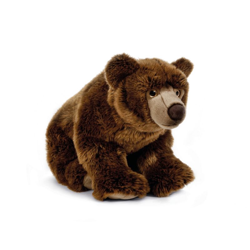 Living Nature Brown Bear Large Plush Toy, 1 of 2