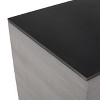 Langton Outdoor Concrete Side Table with Ceramic Top: No Assembly, Indoor/Outdoor Use - Christopher Knight Home - 2 of 4