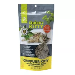 Quirky Kitty Chippurr Kitty North American Catnip with Passionflower Blend Cat Treats - 0.5oz