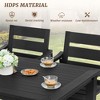 Arceso Patio Table and Chairs set , HDPS 5-Piece Outdoor Dining Set, Patio Furniture for Deck, Poolside, and Backyard - 3 of 4