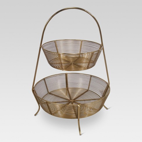 wire fruit basket kmart