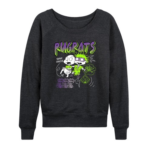 Women's - Rugrats - Tommy And Chuckie Lightweight French Terry Slouchy - image 1 of 4