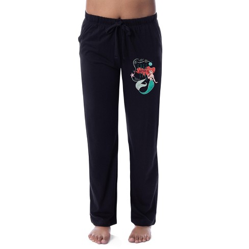 Disney Womens' Tinker Bell Sleep Never Land Map Symbols Pajama Pants Black  : Target