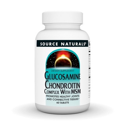 Glucosamine Chondroitin Complex with MSM by Source Naturals, Inc.  -  60 Tablet