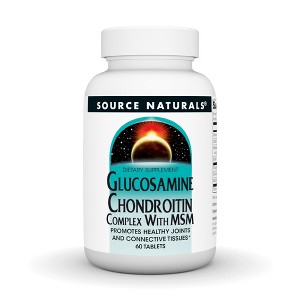 Glucosamine Chondroitin Complex with MSM by Source Naturals, Inc.  -  60 Tablet - 1 of 3
