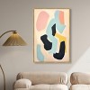 Art Remedy Melt my Bling Contemporary Shapes Abstract Wall Art Framed - 2 of 4