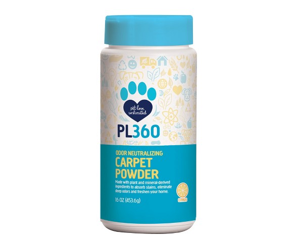 PL360 Odor Neutralizing Carpet Powder, Citrus 16oz