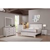 NicBex Rustic White Dresser,Farmhouse Single Dressers with Traditional Handles,Chest of Drawers for Bedroom,Living Room,Dining Room,Hallway - 4 of 4