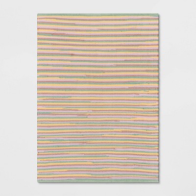 4'x5'6" Rag Area Rug - Room Essentials™