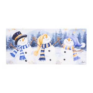 Happy Snowmen Trio Sassafras Switch Mat - 1 of 4