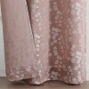 Kate Aurora 2 Piece Pastel Florinda Floral Grommet Top Window Curtain Panels - 84 in. Long - 3 of 4