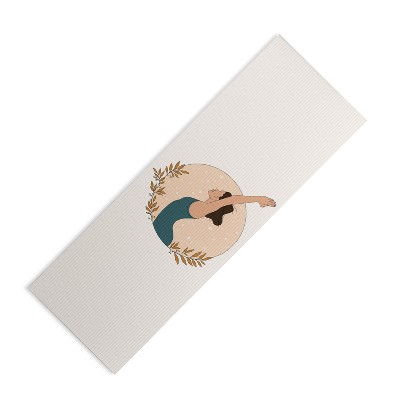 The Optimist Keep On Breathing (6mm) 24" x 70" Yoga Mat - Society6