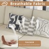 LACOO U-Shape Corduroy Sectional Sofa with Chaise - 3 of 4