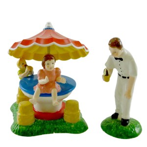 Department 56 Villages 3.0 Inch Ice Cream For Everyone Snow Village Ceramic Village Accessories - 1 of 4