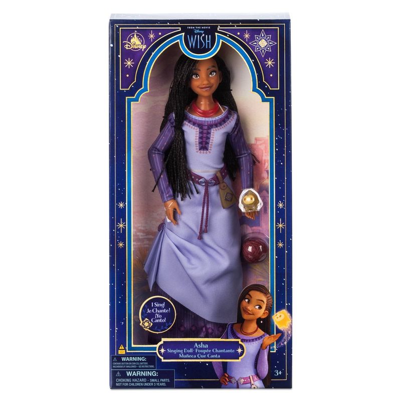 Disney 11.5&#39;&#39; Wish Asha Singing Doll, 6 of 9
