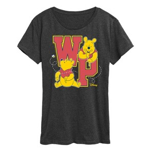 Women's - Winnie the Pooh - Collegiate WIP Short Sleeve Graphic T-Shirt - 1 of 4