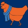 Men's Design By Humans The Hipster Chicken By TabithaDesigns T-Shirt - 2 of 3