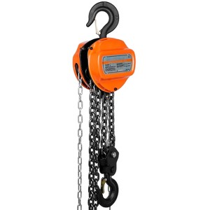 VEVOR  2 Ton Hand Chain Hoist 10 FT Come Along, 4400 lbs Capacity G80 Galvanized Carbon Steel with Double-Pawl Brake, Auto Chain Leading - 1 of 4