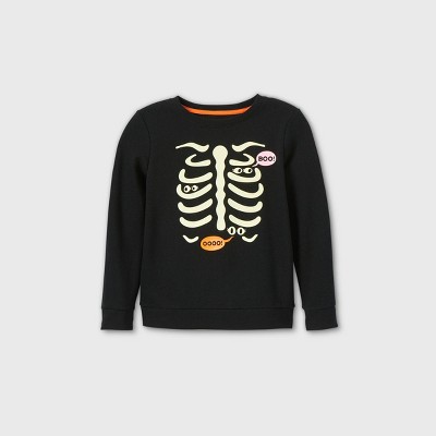 skeleton pullover