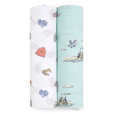 aden + anais Swaddle Wraps Hogwarts Essentials - 2pk