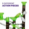 Marble Genius Marble Rails Extreme Set, 625 Piece Marble Run (55 Marbles, 80 Rail Pieces, 20 Base Pieces, and More) - 3 of 4