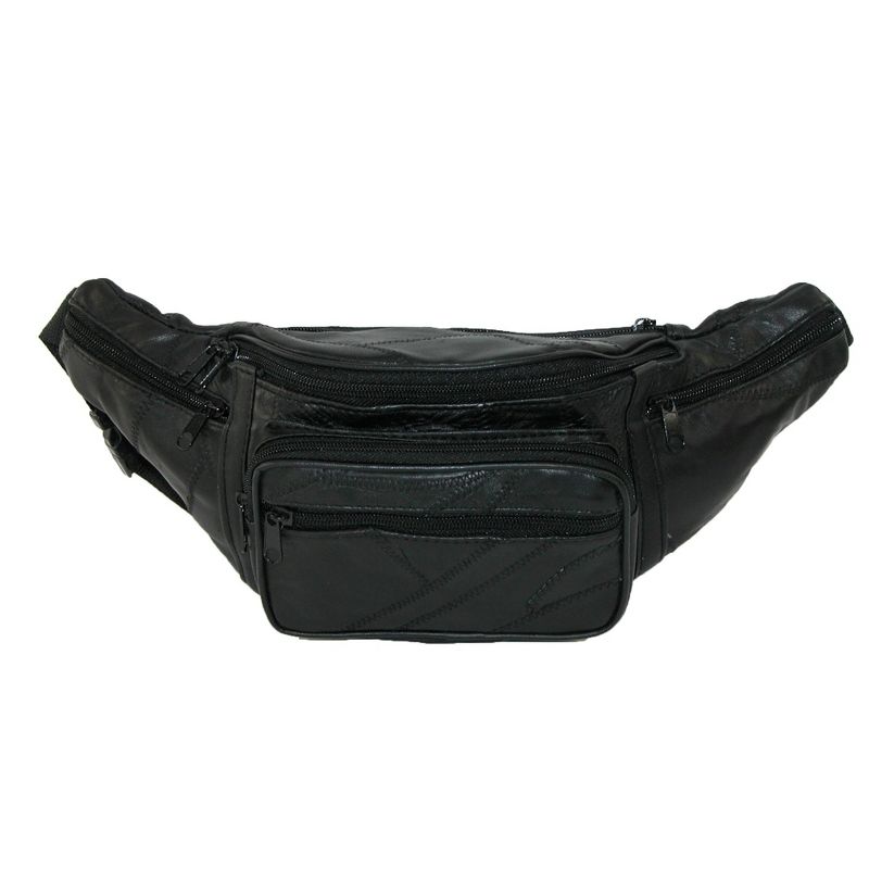 CTM Patch Leather Small Fanny Waist Pack, 1 of 3