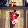 Joyfy 8FT Christmas Inflatables Outdoor Decoration, Hanging Reindeer and Climbing Santa Inflatable with LEDs for Xmas Party Indoor Outdoor Yard Decor - 4 of 4