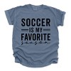 Simply Sage Market Soccer Is My Favorite Season Garment Dyed Tee - 2 of 4