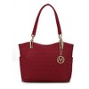 MKF Collection Malika M Signature Women’s Vegan Leather Handbag Satchel by Mia K - 2 of 4