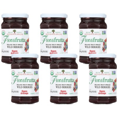 Fiordifrutta Wild Berries Spread - Case of 6/8.82 oz