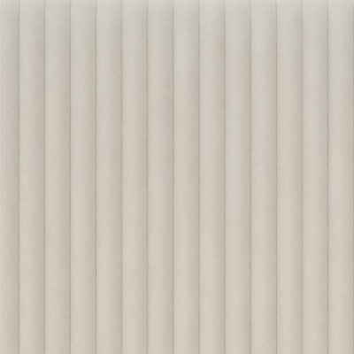 Holly King-Size Ivory Velvet Tufted Wingback Platform Bed