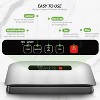 Aoibox Vacuum Sealer for Food with Moist/Dry Modes, Built-in Cutter, External Hose, Airtight Storage & Sous Vide, Includes Bag Roll & Pre-cut Bags - 2 of 4