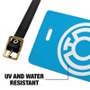 Green Lantern Blackest Night Blue Lantern Logo Luggage ID Tags Set of 2 - 4 of 4