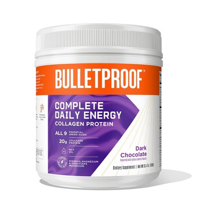 Bulletproof Complete Daily Energy Collagen Protein - Chocolate - 13.6oz