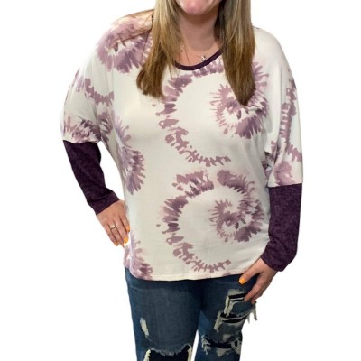Women's Swirl Dolman Sweater - honeyme
