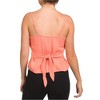 Hurley Womens Natural Tie Tank Top - 2 of 2
