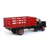 1/64 GMC 6500 Stake Bed Truck, Black With Red Stakes, First Gear Exclusive DCP 60-0890 - 3 of 4