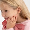 Girls' Mother of Pearl Bezel Screw Back 14k Gold Earrings - In Season Jewelry - 3 of 4