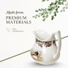 Spode Woodland Wildlife Mallard 8 oz Porcelain Creamer - Rustic Holiday Serveware, Wildlife-Inspired Duck Design, Dishwasher & Microwave Safe - 4 of 4