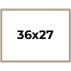 PosterPalooza | Minimalist Silver Picture Frame - UV Acrylic, Backing Board, Hanging Hardware Included - 2 of 4