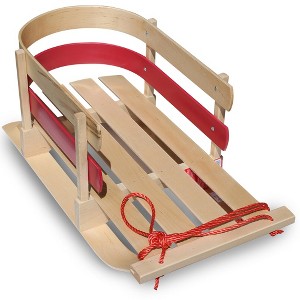 Flexible Flyer Wooden Baby Sleigh - 1 of 4