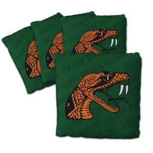 NCAA Florida A&M Rattlers 4pk Green Toss Game Set - 1 of 4