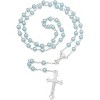 6mm Pearl Rosary Beads With Crucifix - Women's Catholic Prayer Necklace, Gift Box & Pouch Included - 2 of 4