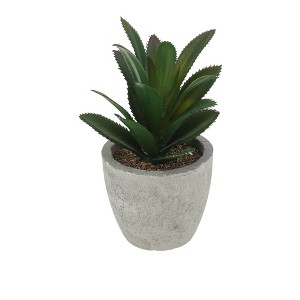 Unique Bargains Artificial Plants Mini Pulp Plastic 3.54"x3.54"x5.12" 1 Pc - 1 of 4