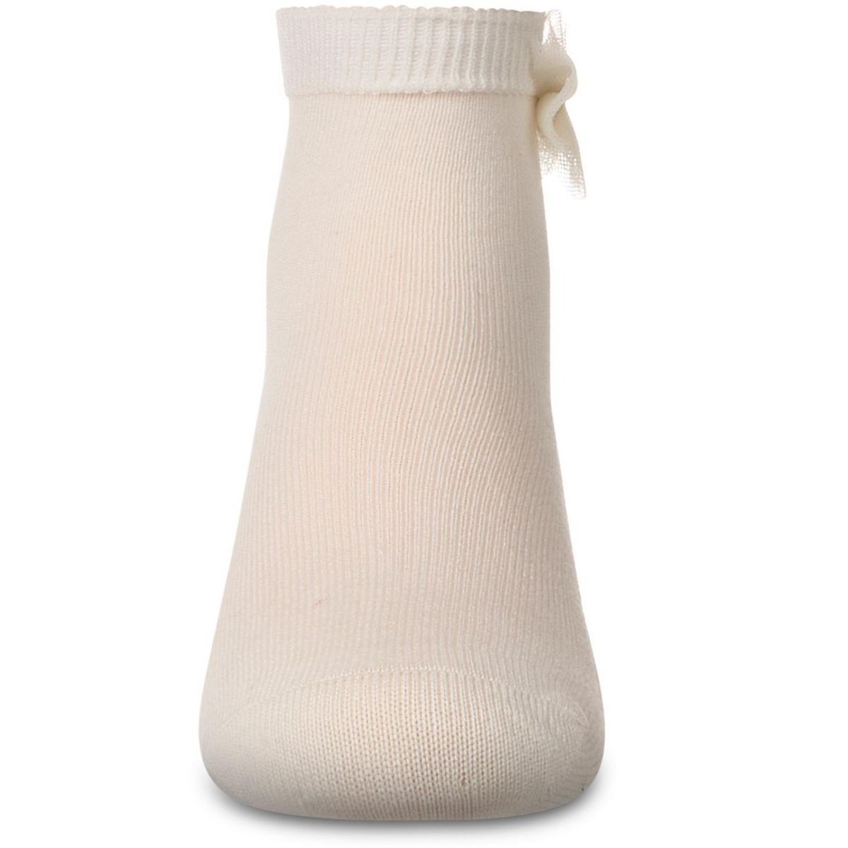 Memoi Girls Bow-Trimmed Mercerized Cotton Rich Ankle Sock - thumbnail 7