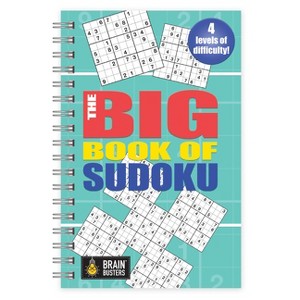The Big Book of Sudoku Turquoise - (Brain Busters) by  Parragon Books (Spiral Bound) - 1 of 1
